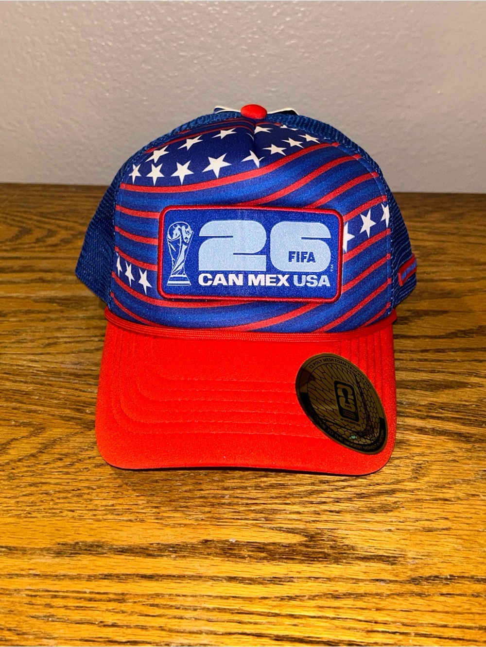 Officially Licensed USA Soccer Trucker Hat FIGA 26’ NWT
